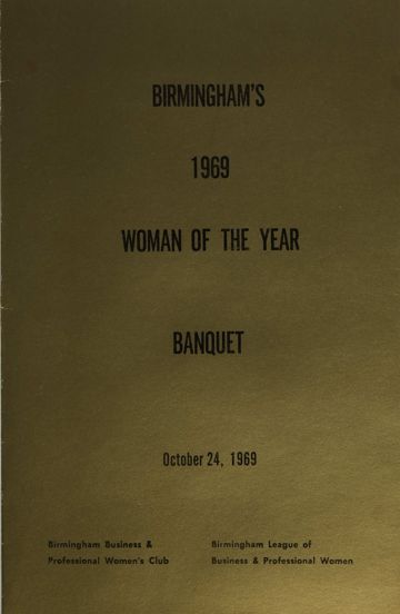 Elizabeth Moss Brown Nominated as Birmingham's Woman of the Year
