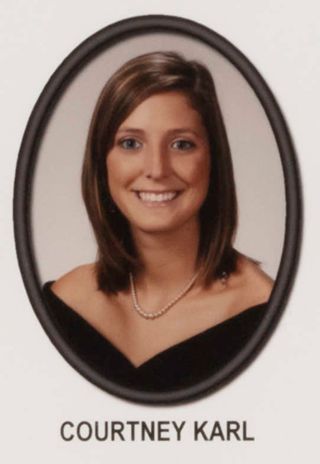 Beta Mu Chapter Composite Detail, Courtney Karl, 2008-2009