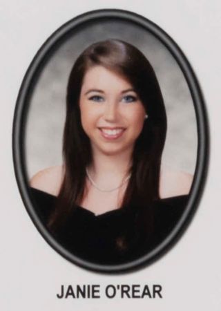 Beta Mu Chapter Composite Detail, Janie O'Rear, 2012-2013