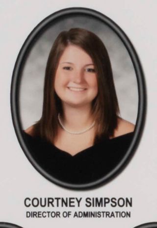 Beta Mu Chapter Composite Detail, Courtney Simpson, 2012-2013