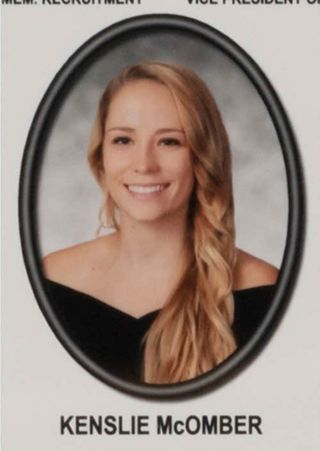 Beta Mu Chapter Composite Detail, Kenslie McOmber, 2014-2015