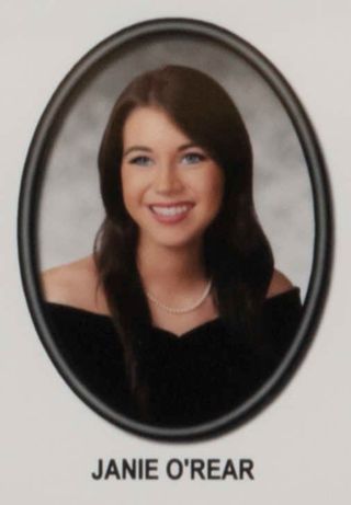 Beta Mu Chapter Composite Detail, Janie O'Rear, 2014-2015