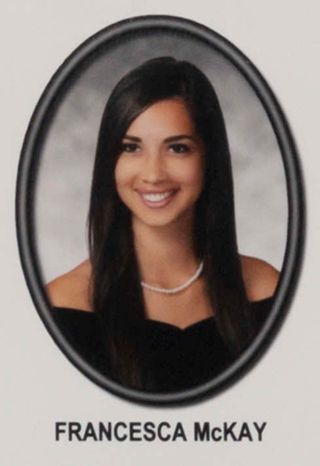 Beta Mu Chapter Composite Detail, Francesca McKay, 2014-2015