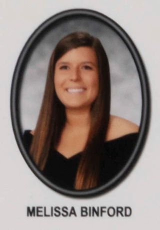 Beta Mu Chapter Composite Detail, Melissa Binford, 2016-2017