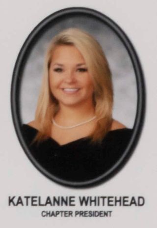 Beta Mu Chapter Composite Detail, Katelanne Whitehead, 2016-2017