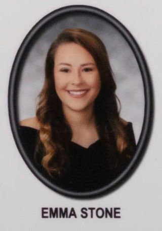 Beta Mu Chapter Composite Detail, Emma Stone, 2016-2017