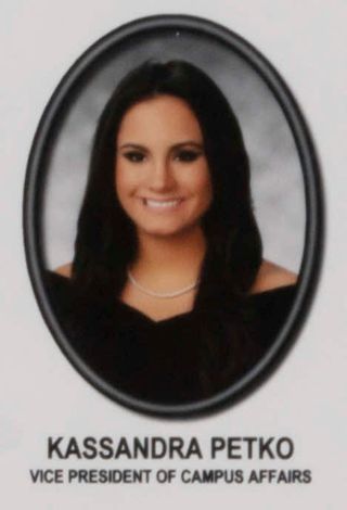 Beta Mu Chapter Composite Detail, Kassandra Petko, 2016-2017