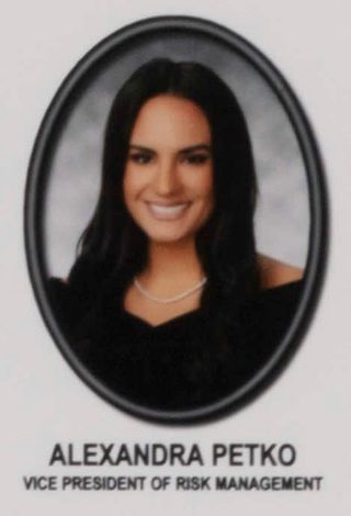 Beta Mu Chapter Composite Detail, Alexandra Petko, 2016-2017