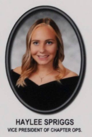 Beta Mu Chapter Composite Detail, Haylee Spriggs, 2017-2018