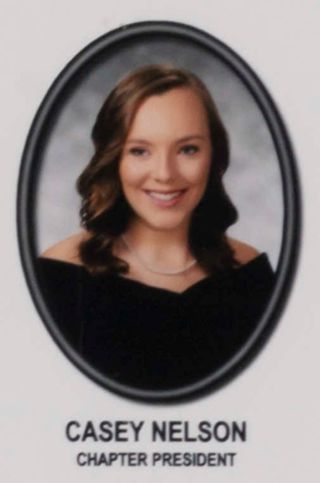 Beta Mu Chapter Composite Detail, Casey Nelson, 2017-2018