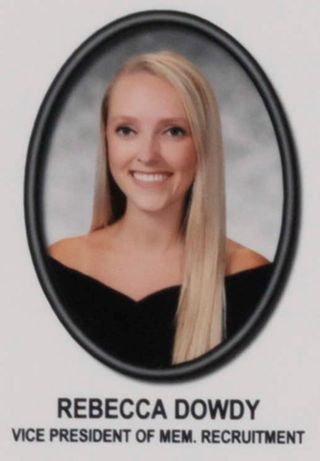 Beta Mu Chapter Composite Detail, Rebecca Dowdy, 2017-2018