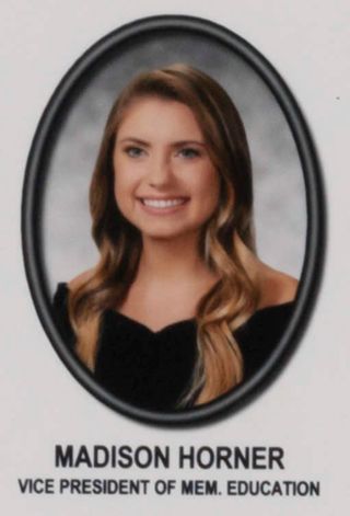 Beta Mu Chapter Composite Detail, Madison Horner, 2017-2018