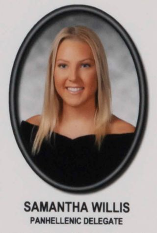 Beta Mu Chapter Composite Detail, Samantha Willis, 2017-2018