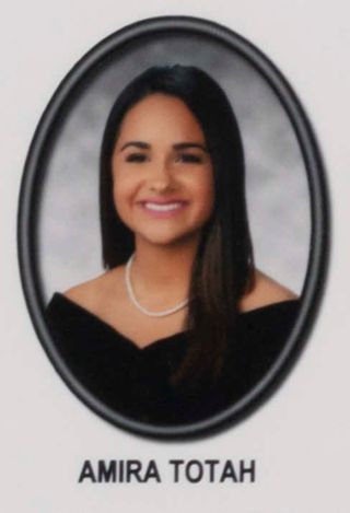 Beta Mu Chapter Composite Detail, Amira Totah, 2017-2018