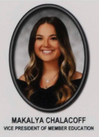 Beta Mu Chapter Composite Detail, Makalya Chalacoff, 2019-2020