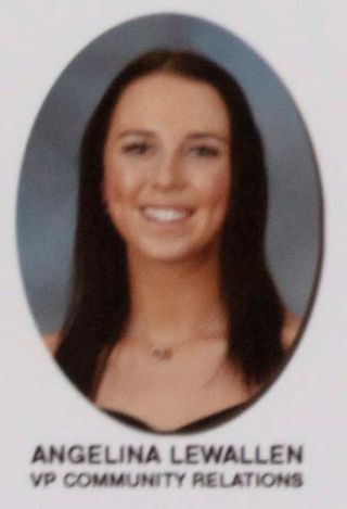 Beta Mu Chapter Composite Detail, Angelina Lewallen, 2020-2021