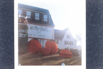 Unidentified Chapter House With Yard Decorations Slide