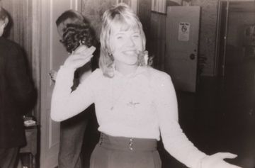 Billie Battiato at Phi Chapter House Slide
