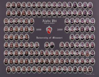 Omicron Chapter Composite Photograph, 1999-2000