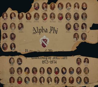 Omicron Chapter Composite Photograph, 1973-1974