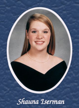 Omicron Chapter Composite Detail, Shauna Iserman, 2002-2003