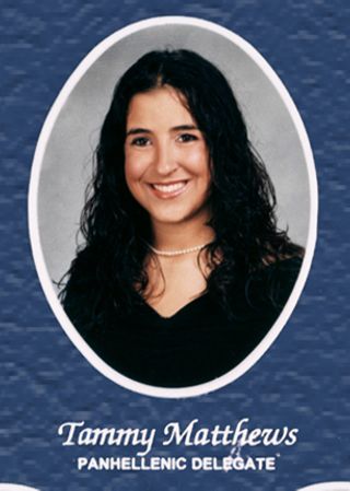 Omicron Chapter Composite Detail, Tammy Matthews, 2002-2003