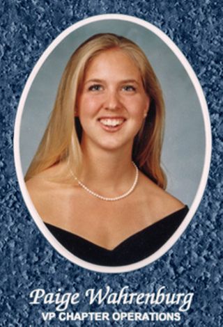 Omicron Chapter Composite Detail, Paige Wahrenburg, 2003-2004