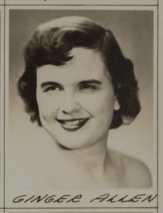 Omicron Chapter Composite Detail, Ginger Allen, 1952