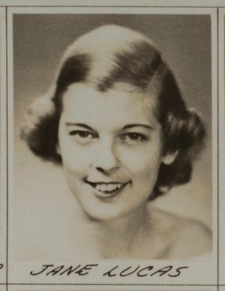 Omicron Chapter Composite Detail, Jane Lucas, 1952