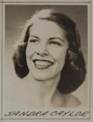 Omicron Chapter Composite Detail, Sandra Caylor, 1952