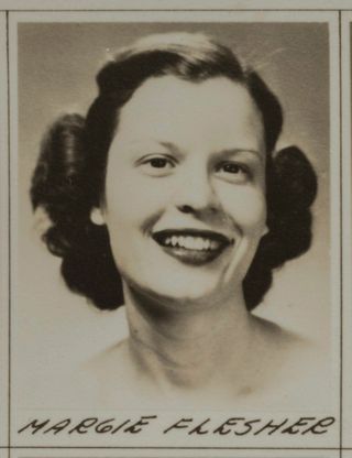 Omicron Chapter Composite Detail, Margie Flesher, 1952