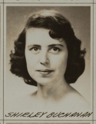 Omicron Chapter Composite Detail, Shirley Buchanan, 1952