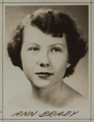 Omicron Chapter Composite Detail, Ann Brady, 1952