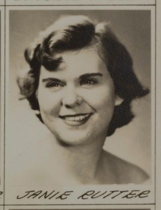 Omicron Chapter Composite Detail, Janie Rutter, 1952