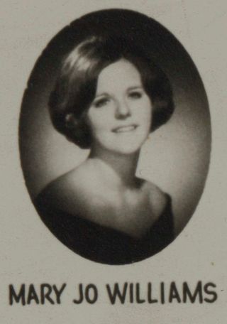 Omicron Chapter Composite Detail, Mary Jo Williams, 1969-1970