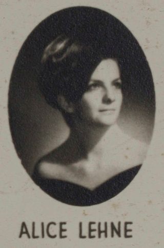 Omicron Chapter Composite Detail, Alice Lehne, 1969-1970