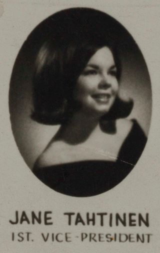 Omicron Chapter Composite Detail, Jane Tahtinen, 1969-1970