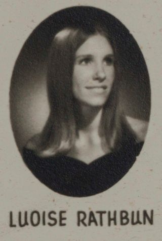 Omicron Chapter Composite Detail, Louise Rathbun, 1969-1970