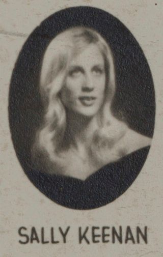 Omicron Chapter Composite Detail, Sally Keenan, 1969-1970