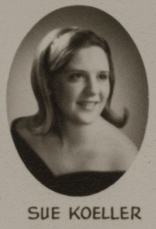 Omicron Chapter Composite Detail, Sue Koeller, 1967-1968