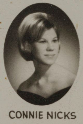 Omicron Chapter Composite Detail, Connie Nicks, 1967-1968