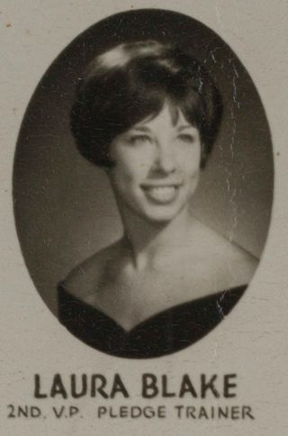 Omicron Chapter Composite Detail, Laura Blake, 1967-1968