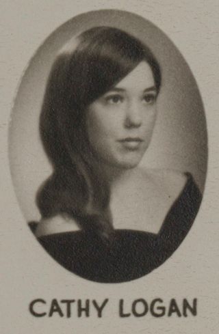 Omicron Chapter Composite Detail, Cathy Logan, 1967-1968