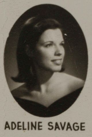 Omicron Chapter Composite Detail, Adeline Savage, 1967-1968