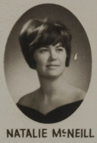 Omicron Chapter Composite Detail, Natalie McNeilll, 1967-1968