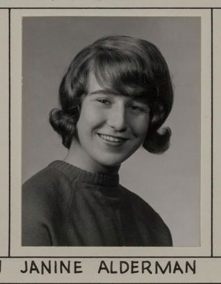 Omicron Chapter Composite Detail, Janine Alderman, 1965