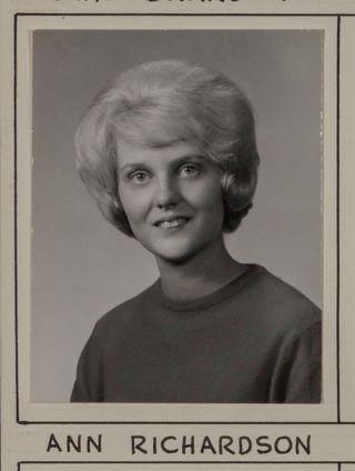 Omicron Chapter Composite Detail, Ann Richardson, 1965