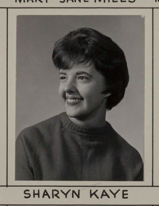 Omicron Chapter Composite Detail, Sharyn Kaye, 1965