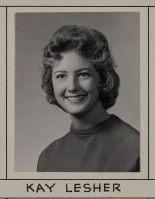 Omicron Chapter Composite Detail, Kay Lesher, 1965
