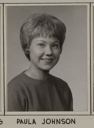 Omicron Chapter Composite Detail, Paula Johnson, 1964